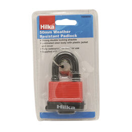 Hilka 50mm Weather Resistant Padlock