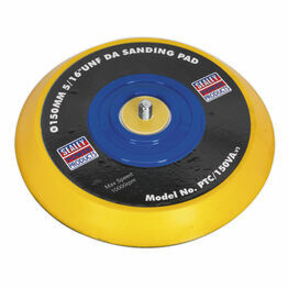 Sealey PTC/150VA DA Backing Pad for Hook & Loop Discs &#8709;145mm 5/16"UNF