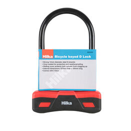 Hilka Bicycle keyed D Lock