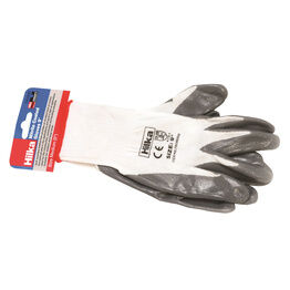 Hilka Medium 9" Nitrile Coated Work Gloves