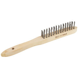 SIP 3-Row Stainless Steel Wire Brush