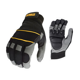 DEWALT Power Tool Gel Gloves Black/Grey - Large