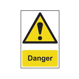 Scan Danger - PVC Sign 200 x 300mm
