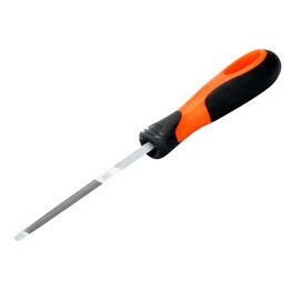 Bahco ERGO™ Double-Ended Saw File, Handled
