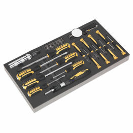 Sealey S01128 Tool Tray with Screwdriver Set 36pc