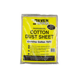 Everbuild Cotton Dust Sheet 3.6 x 2.7m