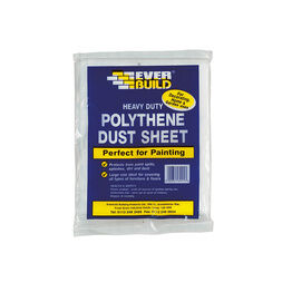 Everbuild Polythene Dust Sheet 3.6 x 2.7m