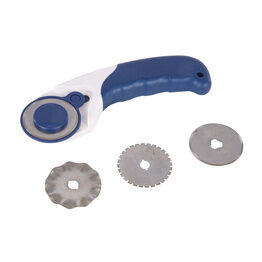 Silverline 3-in-1 Rotary Cutter 45mm Dia Blades