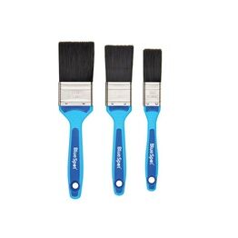 BlueSpot Tools Soft Grip Synthetic Paint Brush Set, 3 Piece