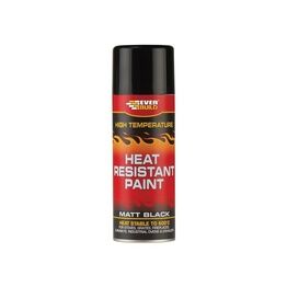 Everbuild Heat Resistant Paint Aerosol 400ml