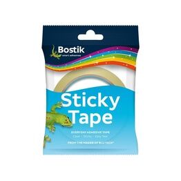 Bostik Sticky Tape - Clear 24mm x 50m
