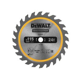 DEWALT DT20420 TCT Construction Circular Saw Blade 115 x 9.5mm x 24T
