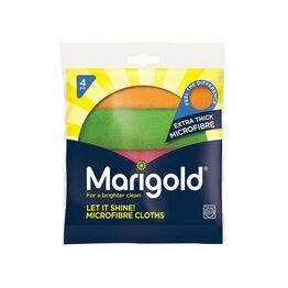 Marigold Let It Shine! Microfibre Cloths x 4