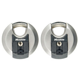 Master Lock Excell™ Stainless Steel Discus Padlock
