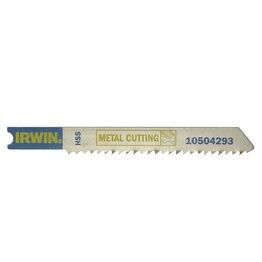 IRWIN® U118B Jigsaw Blades Metal Cutting Pack of 5