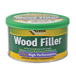 Everbuild Wood Filler, 2-Part High-Performance