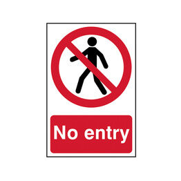 Scan Sign: No Entry
