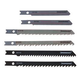 Silverline Jigsaw Blade Set Universal Fitting 30pce 30pce Wood/Metal