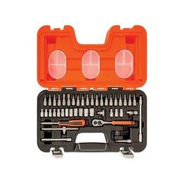 Bahco S460 1/4in Drive Socket Set, 46 Piece