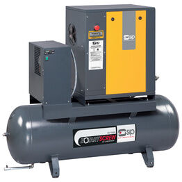 SIP RS5.5-10-270BD/RD 270ltr Rotary Screw Compressor with Dryer
