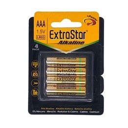 Extrastar Alkaline Batteries 1.5v Aaa