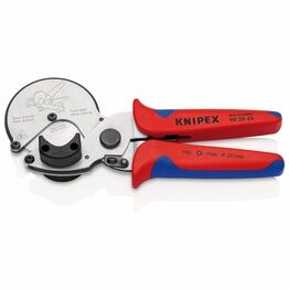 Draper 13165 KNIPEX 90 25 25 Pipe cutter for composite and plastic pipes with multi-component grips 210mm