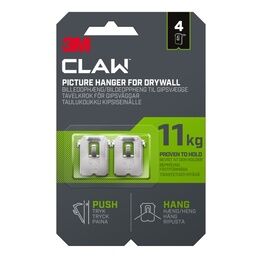 3M Claw CLAW11 Drywall Picture Hanger 11kg