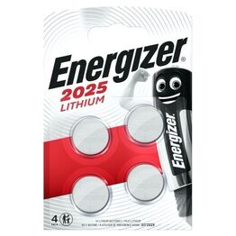 Energizer S10059 Lithium CR2025 Batteries