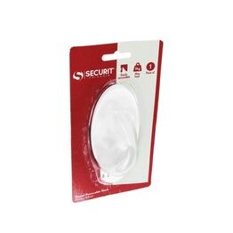 Securit Removable Oval Hook White