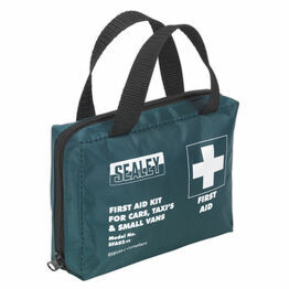 Sealey SFA02 First Aid Kit Medium for Cars, Taxis & Small Vans - BS 8599-2 Compliant