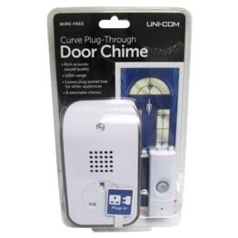 Uni-Com 62202 Curve Plug Through Door Chime