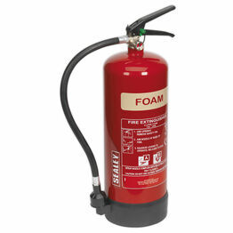 Sealey SFE06 Fire Extinguisher 6ltr Foam