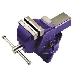 IRWIN® Record® Workshop Vice with Anvil, Swivel Base