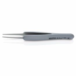 Draper 13195 KNIPEX 92 21 11 ESD Precision Tweezers with rubber handles ESD, 123mm