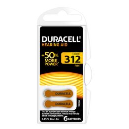 Duracell S447 Hearing Aid Battery - 312