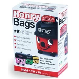 Numatic 907075 NVM - 1CH Henry 10pk Cleaner Bags