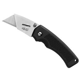 Gerber Edge Black Rubber Handle Knife