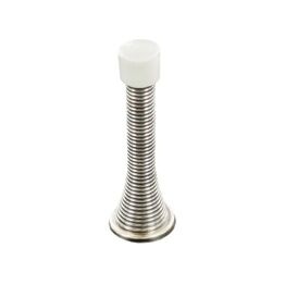 Securit S2987 Spring Door Stop Chrome Plated