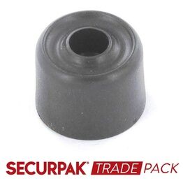 Securpak Trade Pack T10026 Door Stop Black 32mm