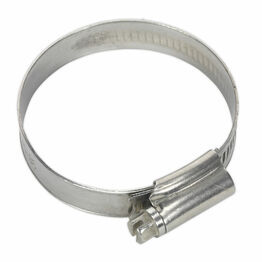 Sealey SHCSSM Hose Clip Stainless Steel &#8709;38-57mm Pack of 10