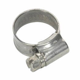 Sealey SHCSSM00 Hose Clip Stainless Steel &#8709;13-19mm Pack of 10