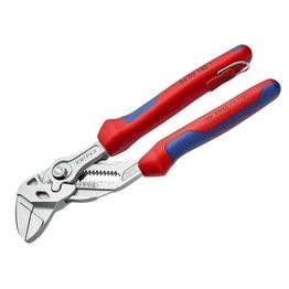 Knipex Plier Wrenches, Multi-Component Grip with Tether Point 180mm