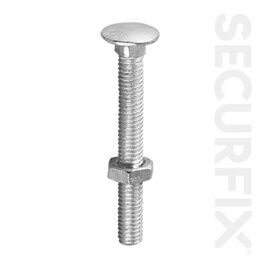 Securfix Trade Pack Carriage Bolt 10 Pack