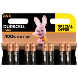 Duracell S18720 Plus Power AA Special Offer Pack