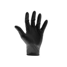 Scan Heavy-Duty Nitrile Disposable Gloves, Black