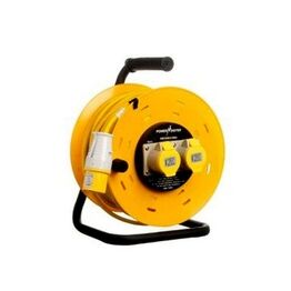 Masterplug LVCT5016/2-MP Open Cable Reel 2 Gang