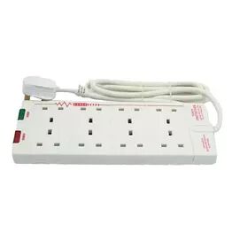 Masterplug SRG8210N-MP Surge Protected Extension Lead 8 Gang
