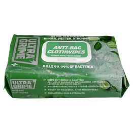 Ultragrime 5640 Life Antibac Cloth Wipes 80 Pack