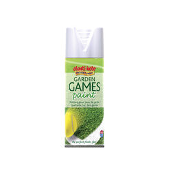 PlastiKote Garden Games Spray Paint White 400ml