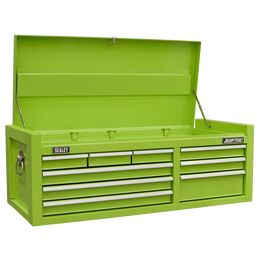 Sealey Topchest 9 Drawer with Ball Bearing Slides - Green AP4109HV